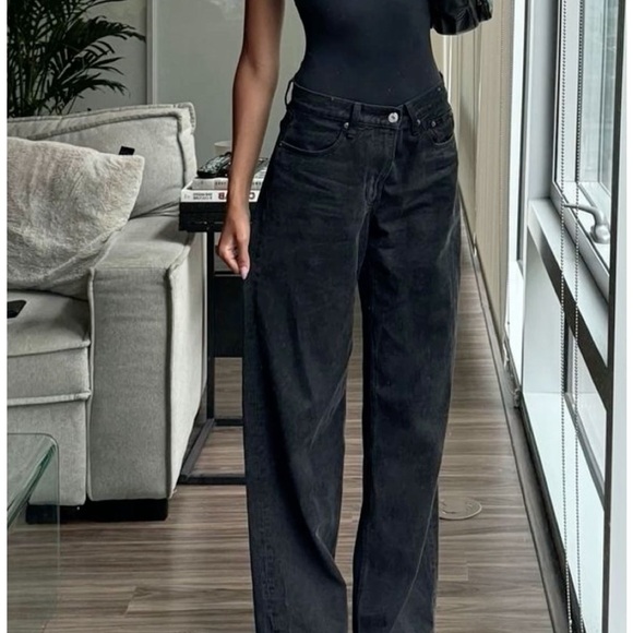 Denim Forum 90s Iggy Low-Rise Baggy Jean (25) Like New - Picture 1 of 7